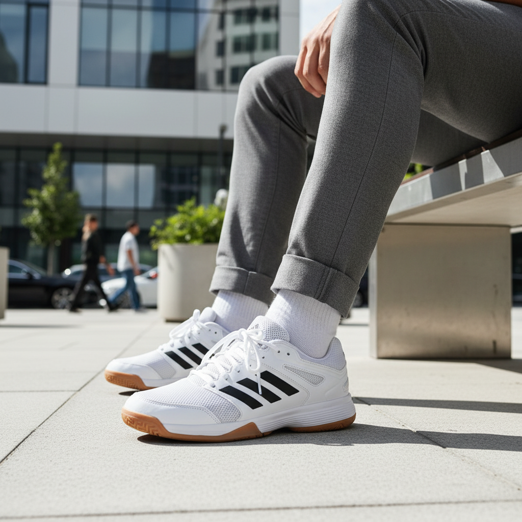 ADIDAS SPEEDCOURT M SHOES - FTWWHT - Activ Abou Alaa