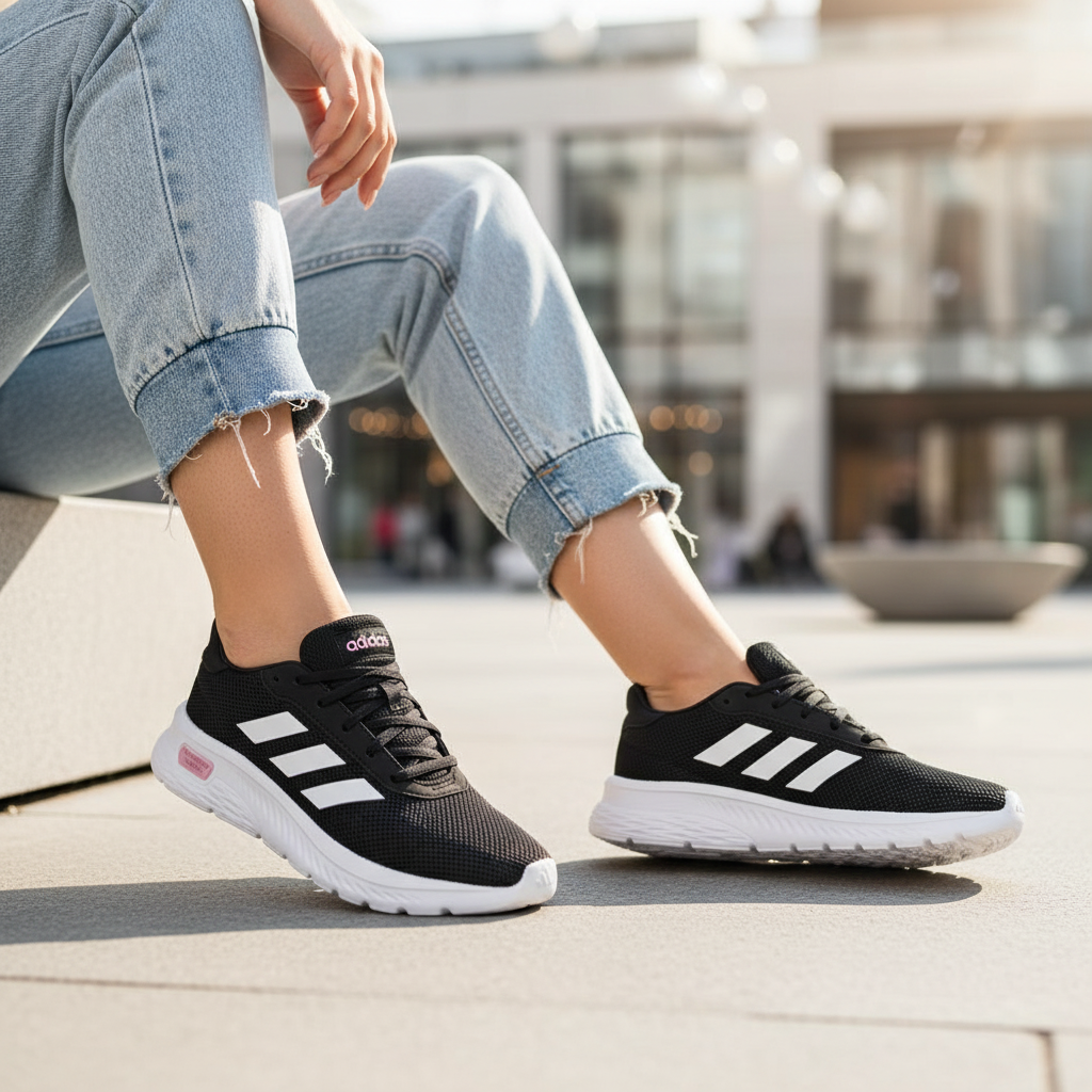 ADIDAS CLOUDFOAM COMFY - CBLACK