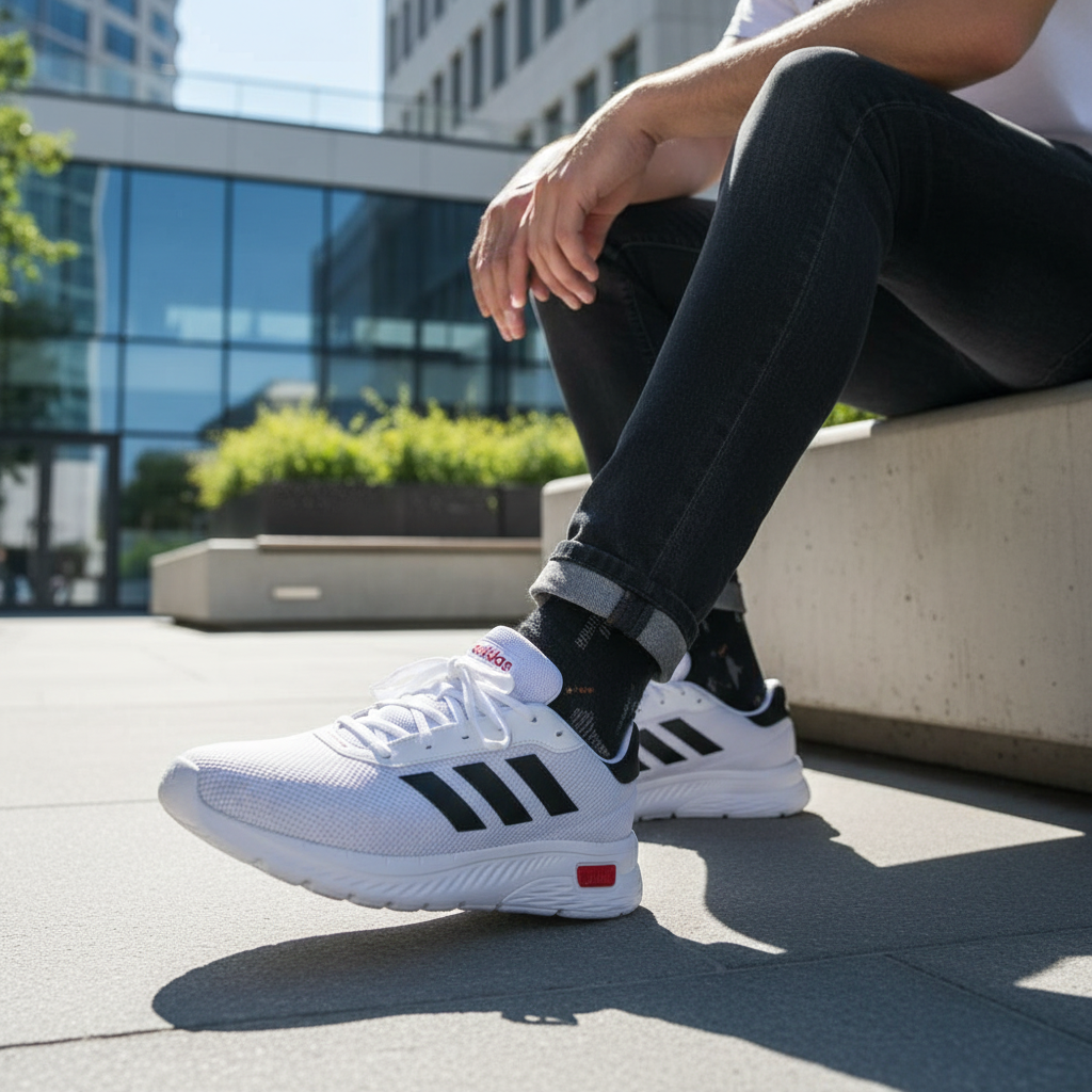 ADIDAS CLOUDFOAM COMFY - FTWWHT