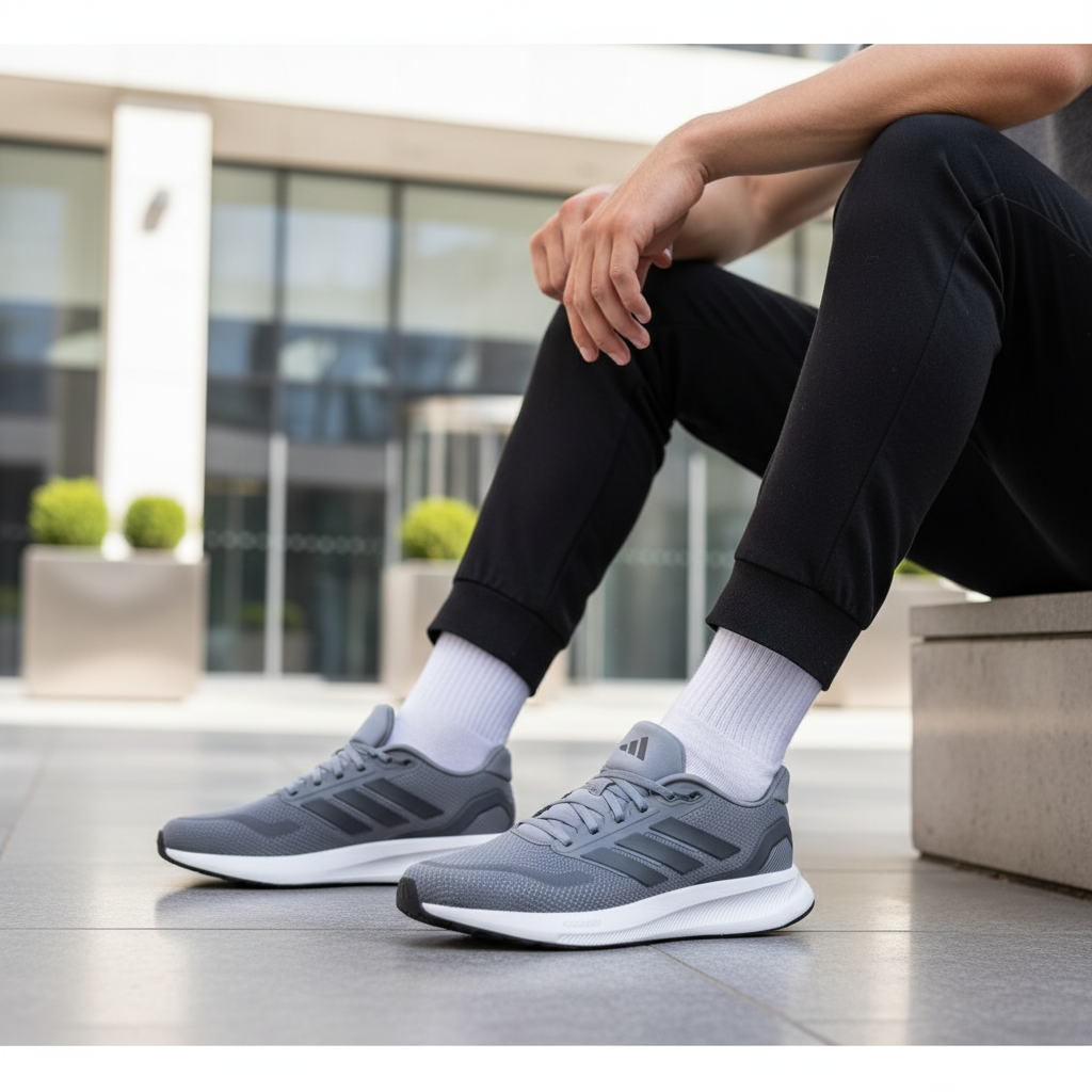 ADIDAS RUNFALCON 5 WIDE SHOES - GRETHR - Activ Abou Alaa