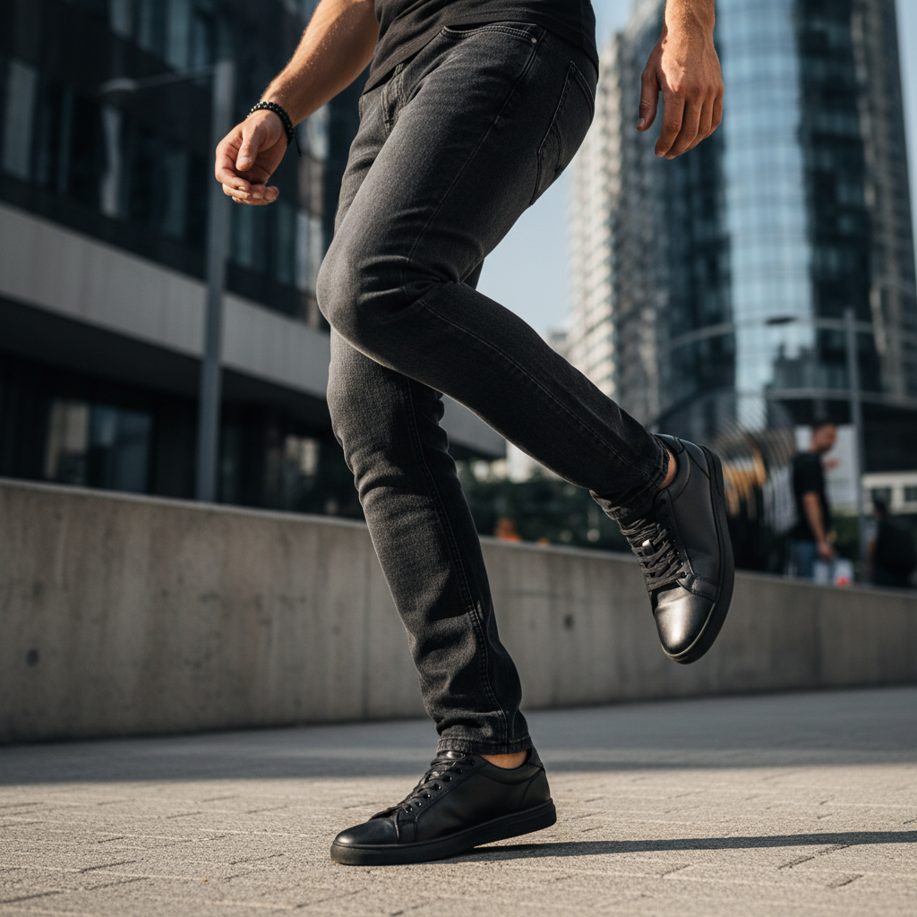 ACTIV JEANS . PANTS - D.GREY