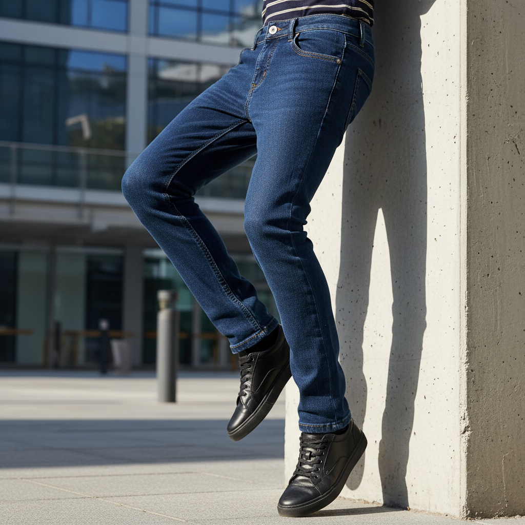 ACTIV JEANS SLIM PANTS - L.BLUE - Activ Abou Alaa