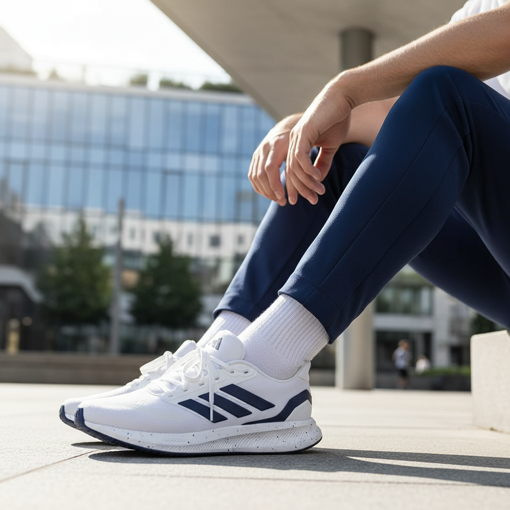 ADIDAS RUNFALCON 5  SHOES - FTWWHT - Activ Abou Alaa