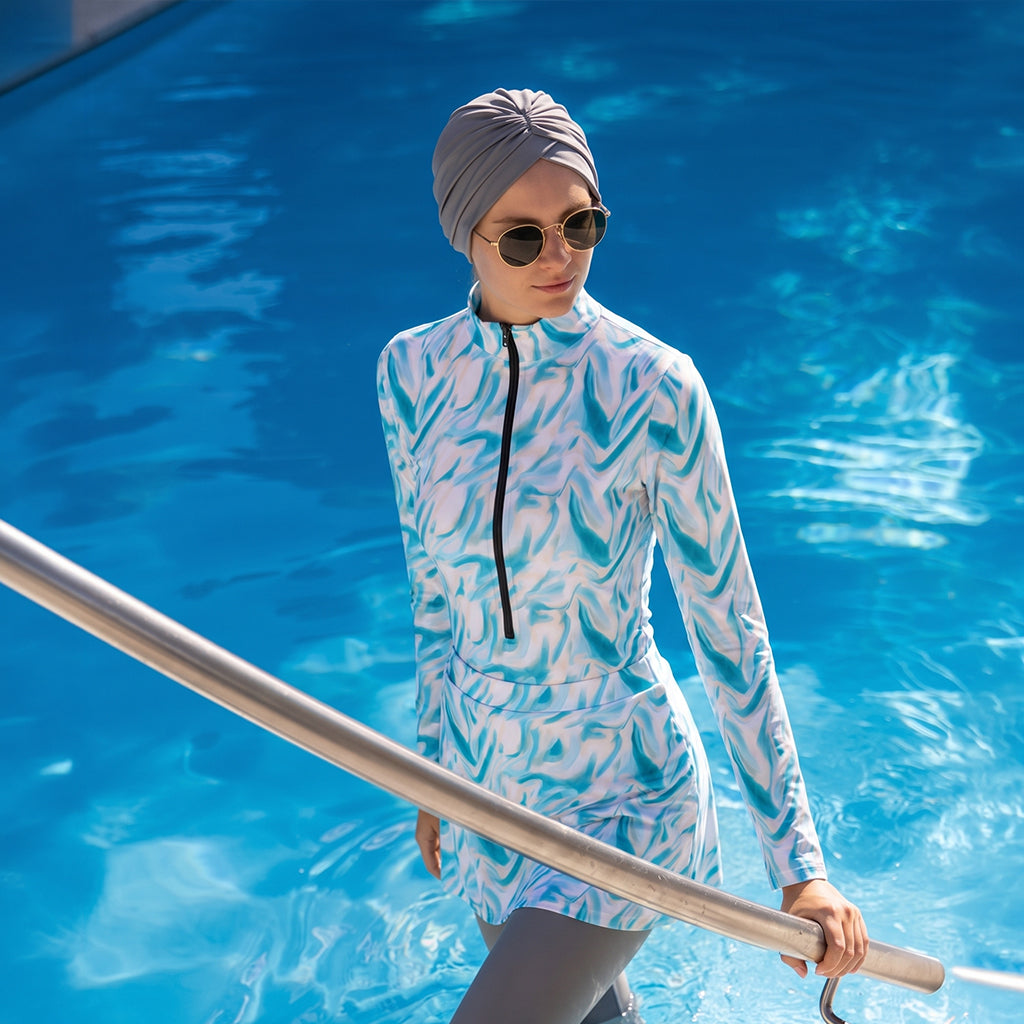 ACTIV F.COVER SWIM BURKINI*4 - TURQUOIS