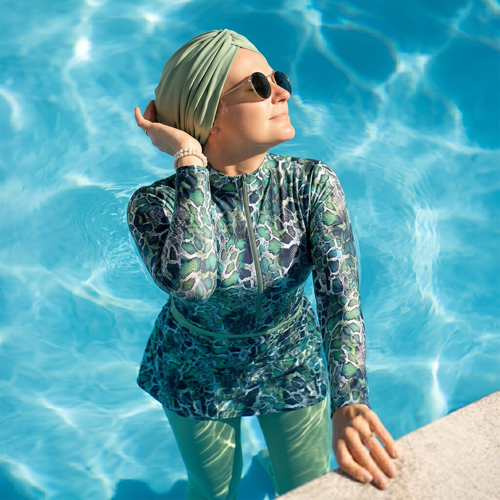 ACTIV F.COVER SWIM BURKINI*4 - OLIVE