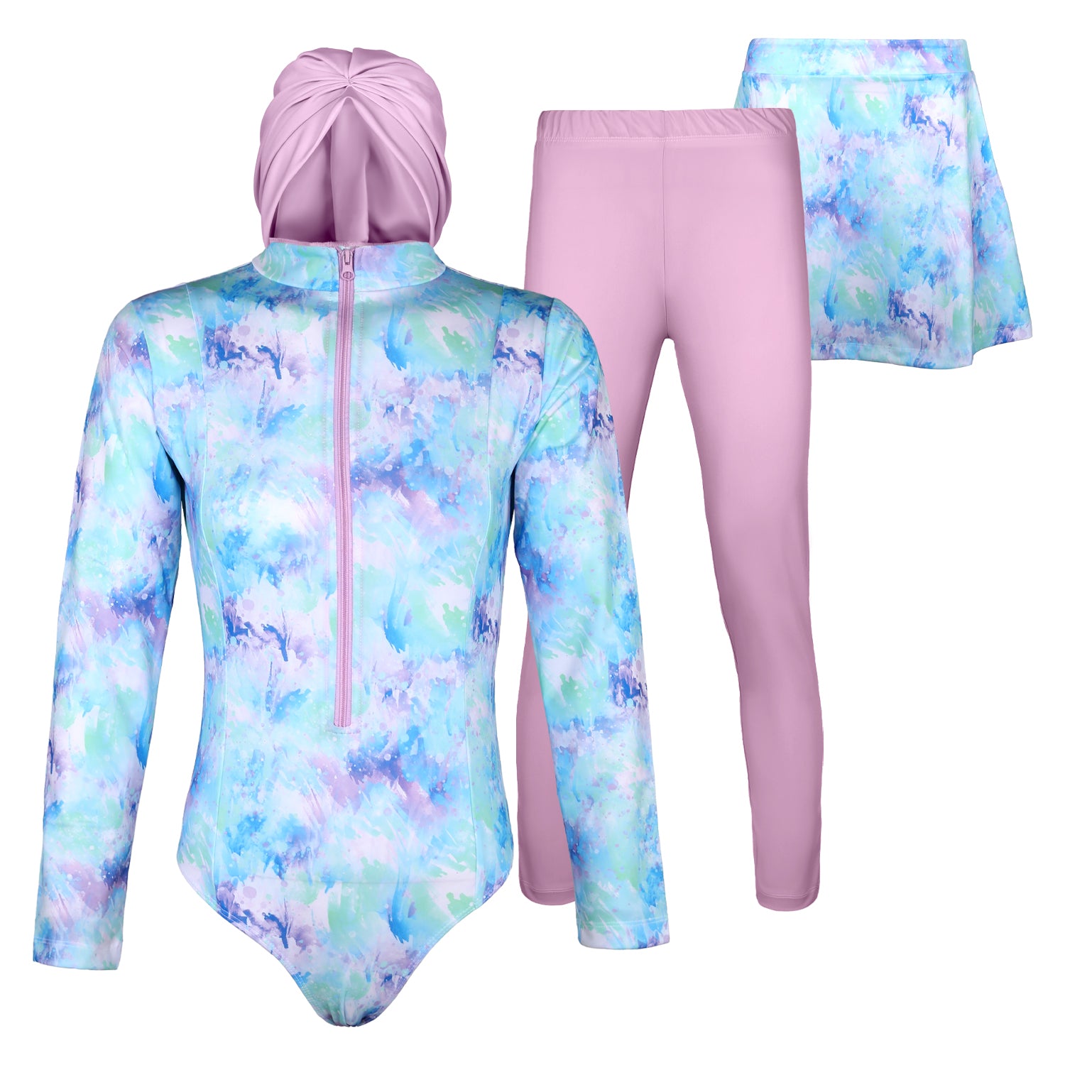 ACTIV F.COVER SWIM BURKINI*4 - LAVENDER