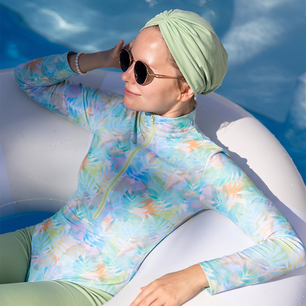 ACTIV F.COVER SWIM BURKINI*4 - L.GREEN