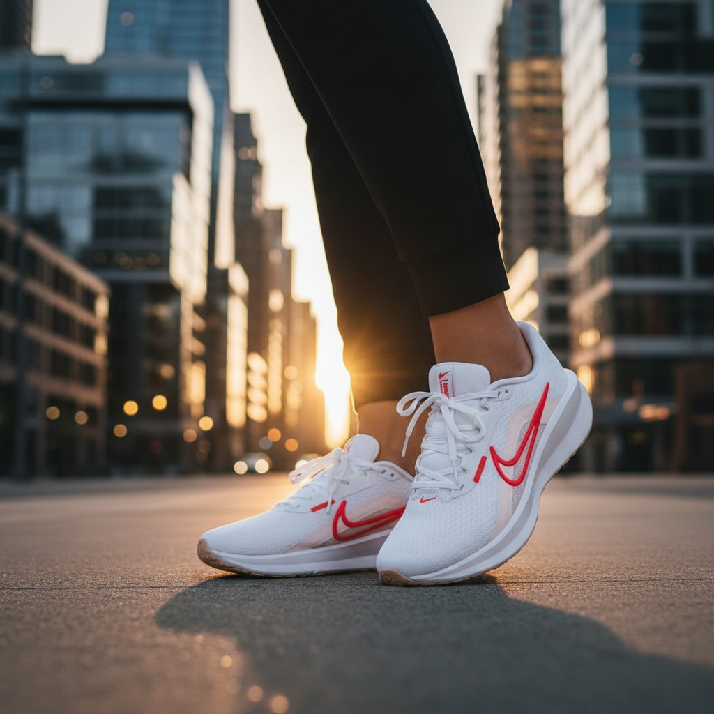 W NIKE DOWNSHIFTER 13 - WHITE