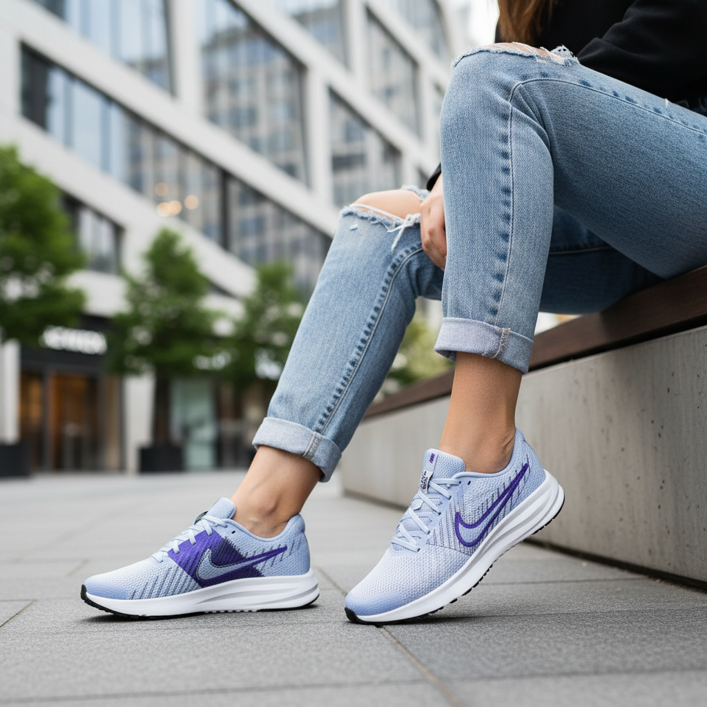 W NIKE RUN DEFY - GHOST