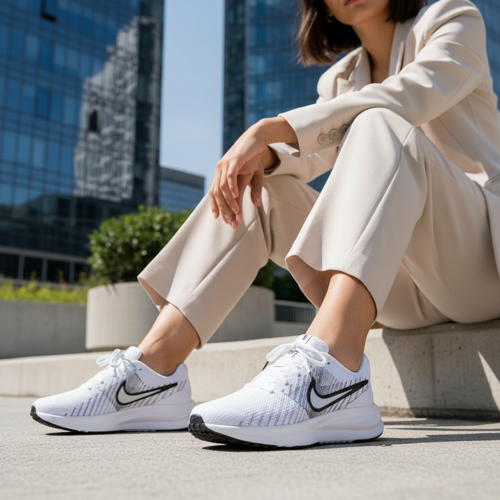 W NIKE RUN DEFY - WHITE
