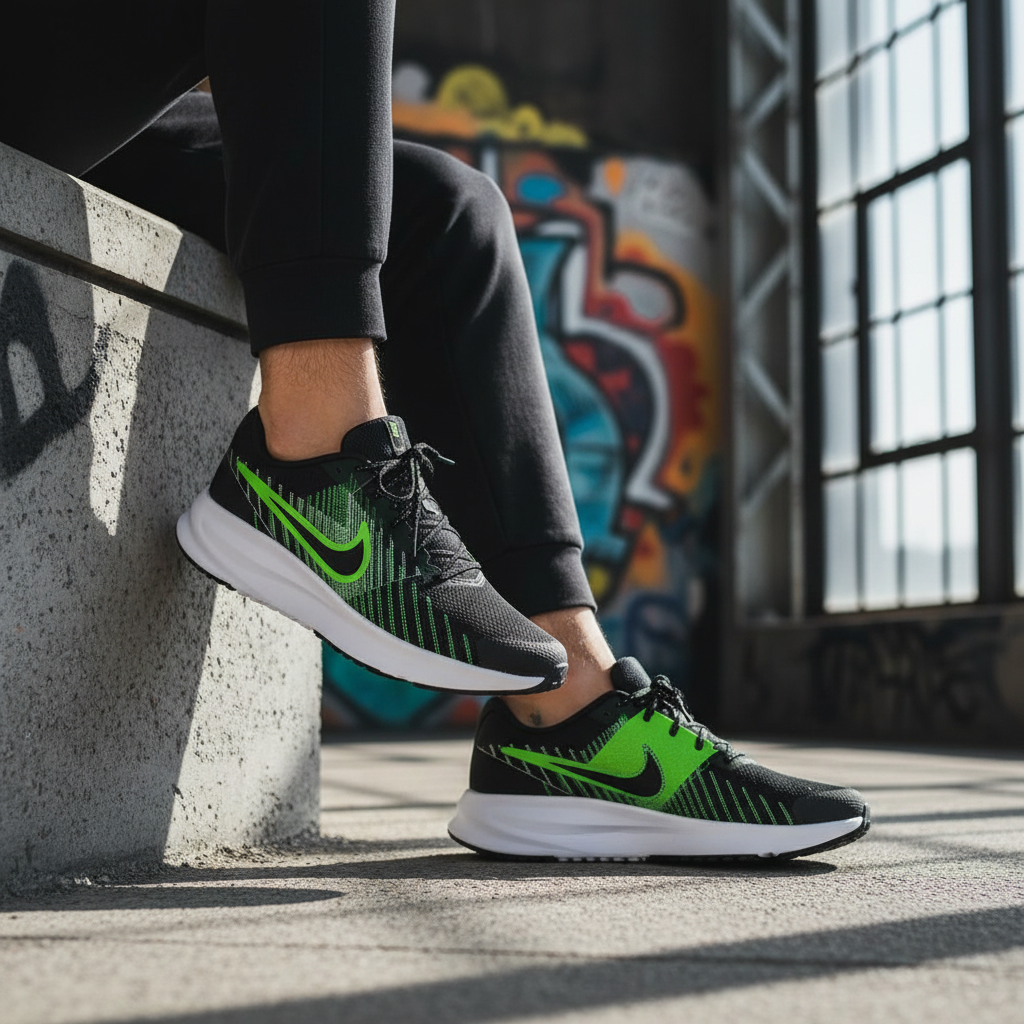 NIKE RUN DEFY - BLACK