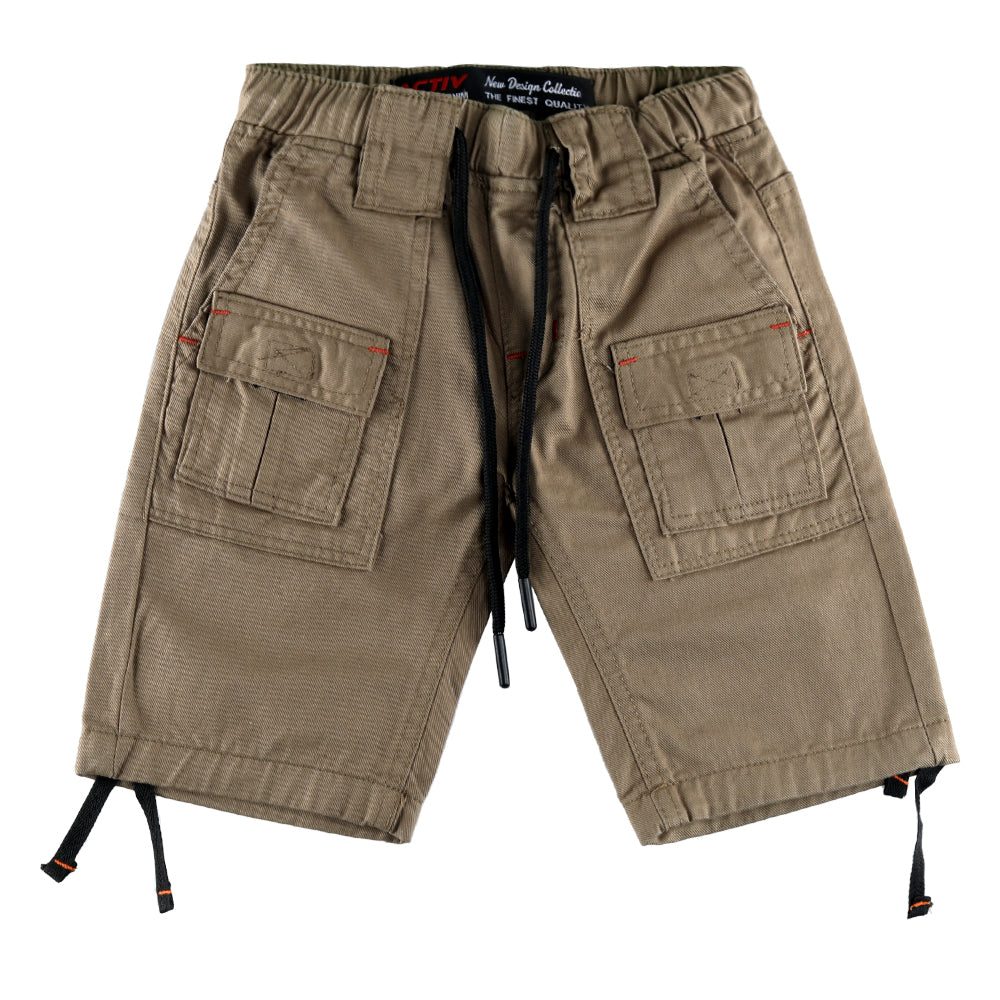 ACTIV GABARDINE SHORT - COFFEE