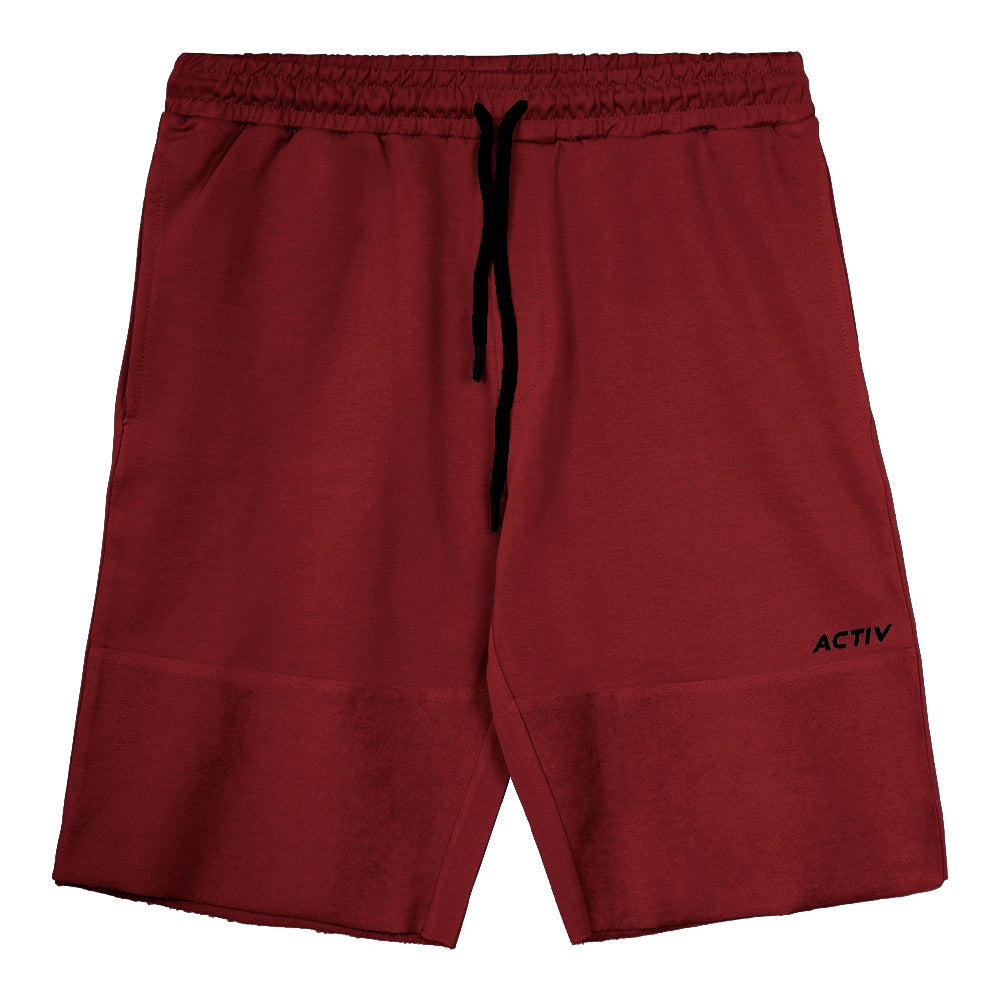 ACTIV CROW CASUAL SHORT - BURGUNDY