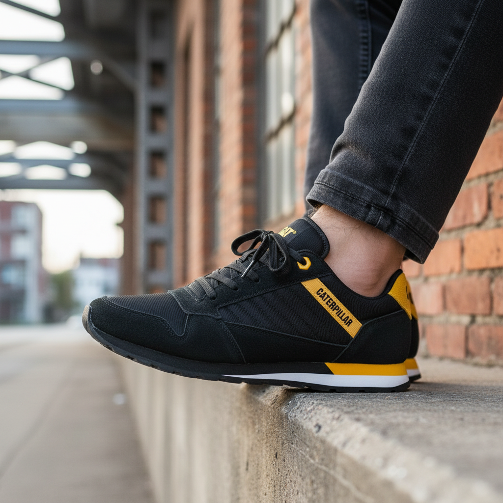 CAT VENTURA SHOES - BLACK