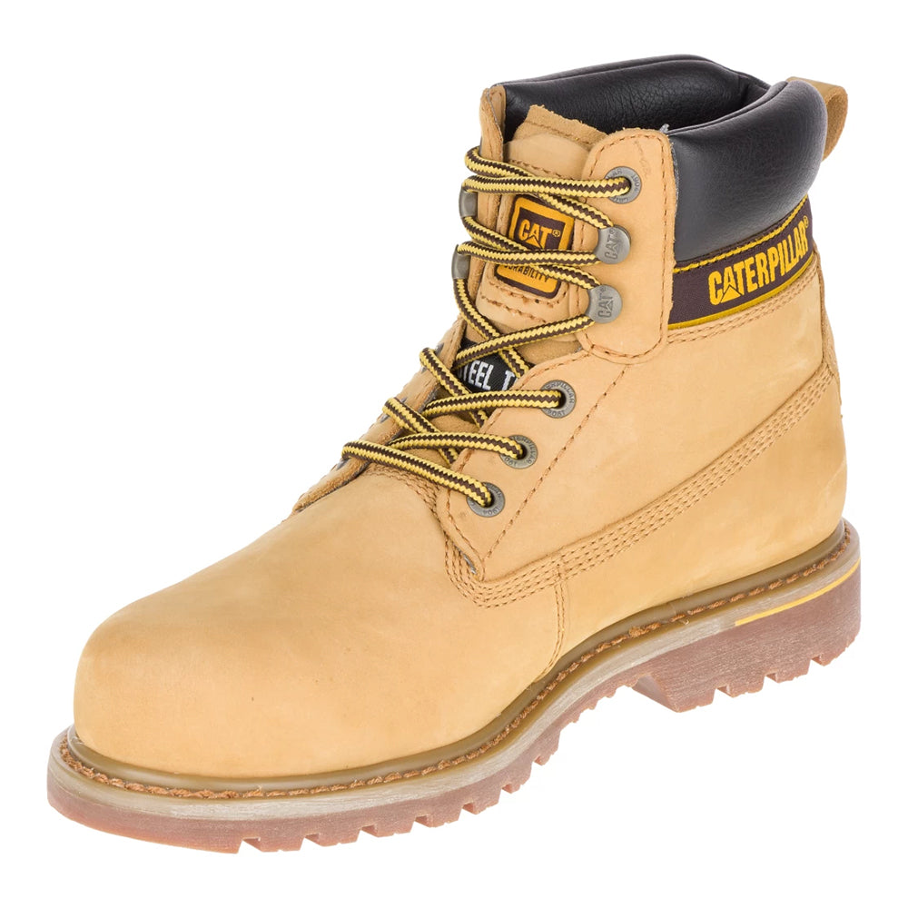 CAT HOLTON S3 HRO SRC SHOES - HONEY