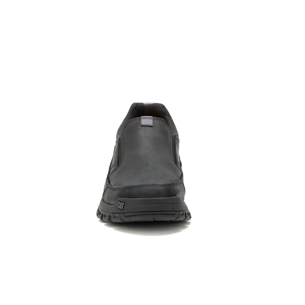 CAT THRESHOLD SLIP ON SHOES - BLACK