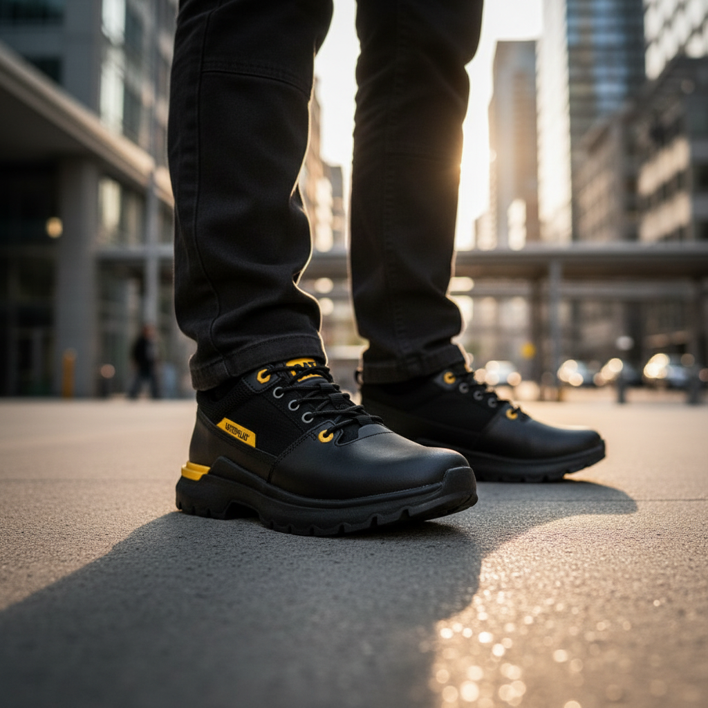 CAT COLORADO SNEAKER LO SHOES - BLACK