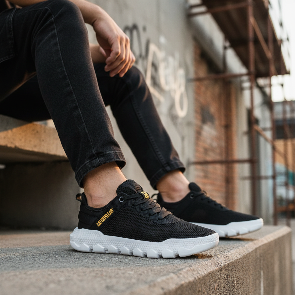 CCAT HEX LITE VENT SHOES - BLACK