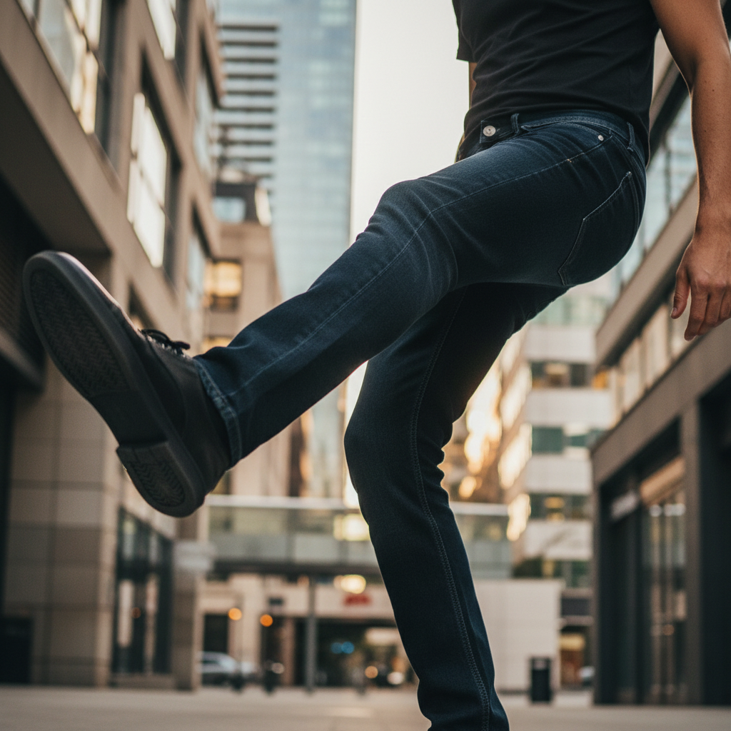 ACTIV JEANS . PANTS - BLUE