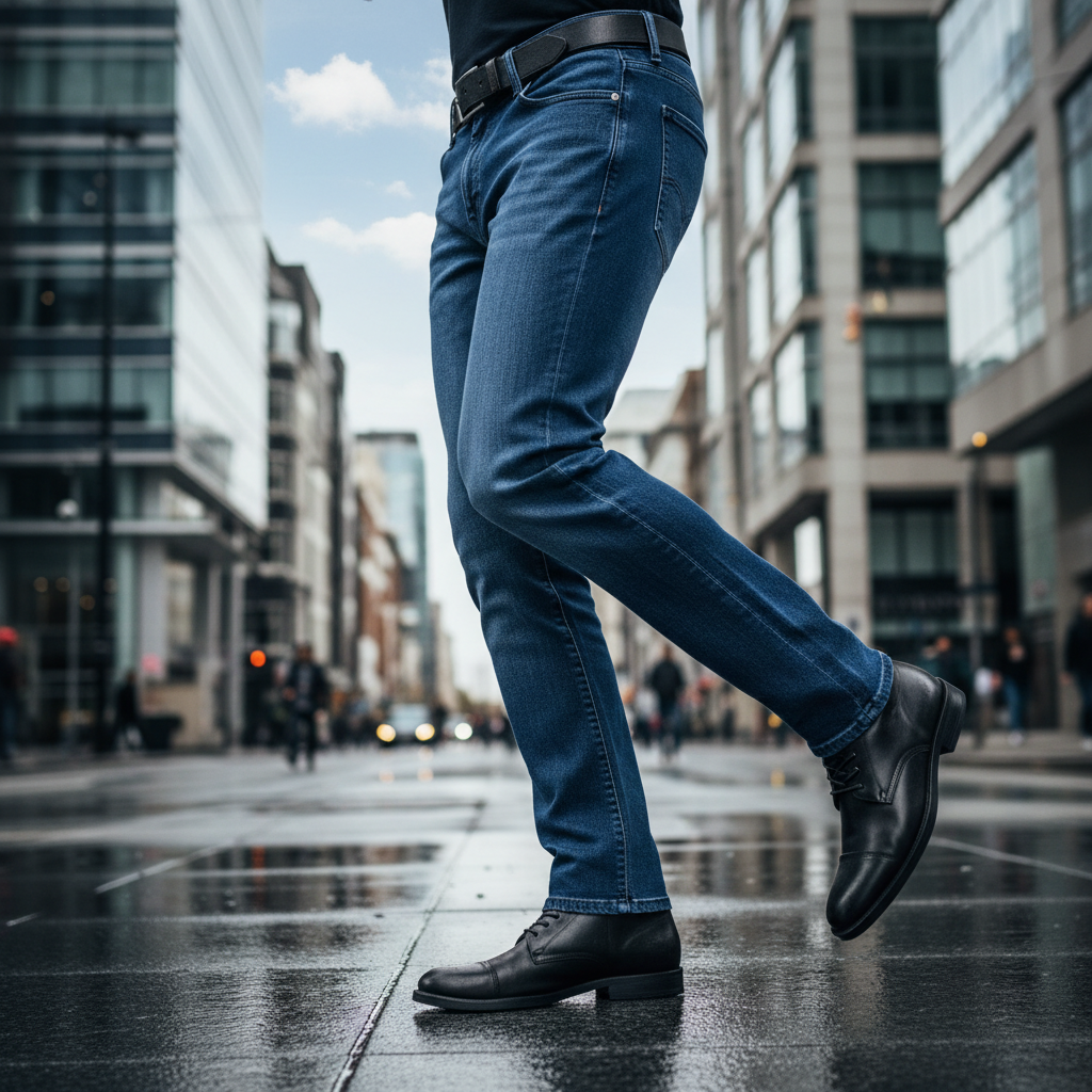 ACTIV JEANS REGULAR PANTS - STONE - Activ Abou Alaa