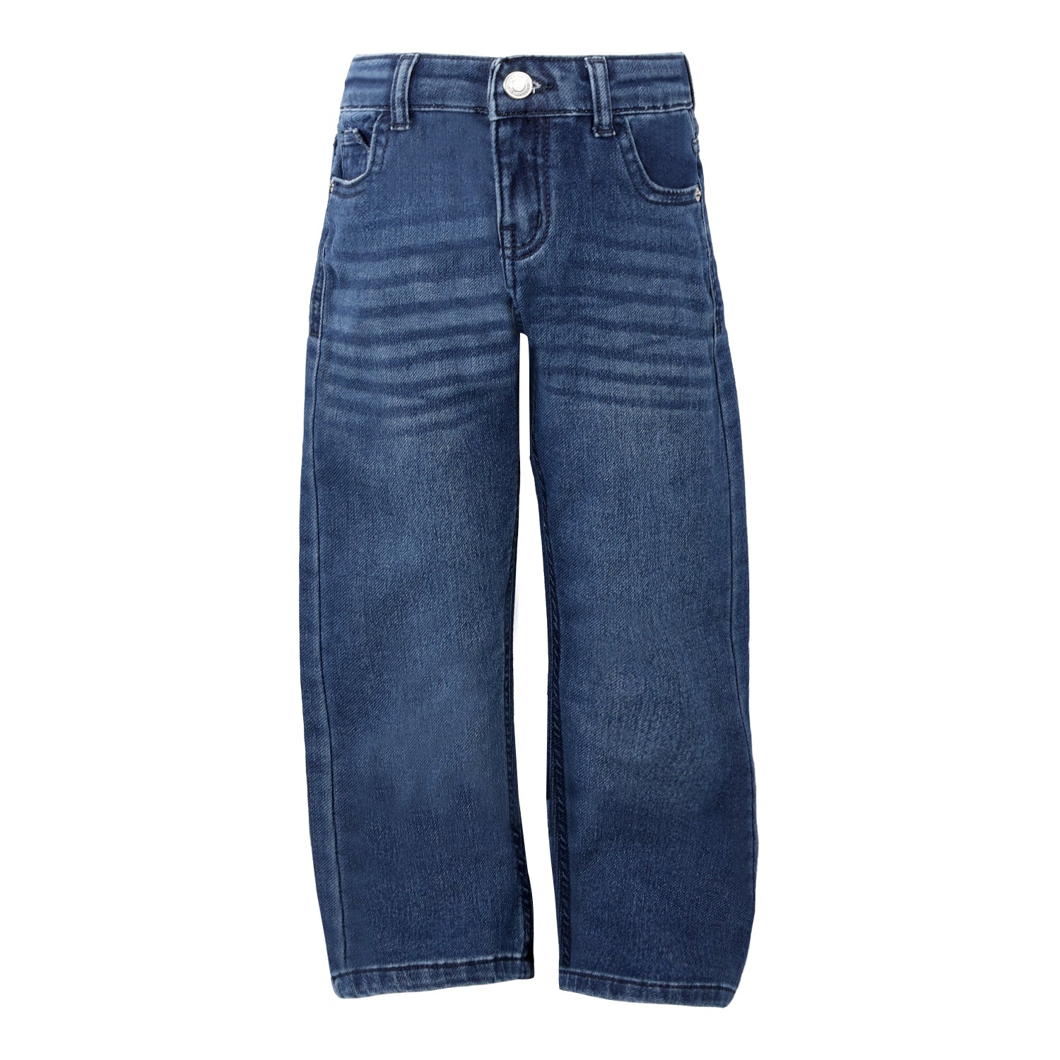 ACTIV JEANS FLARED LEG PANTS - NAVY - Activ Abou Alaa