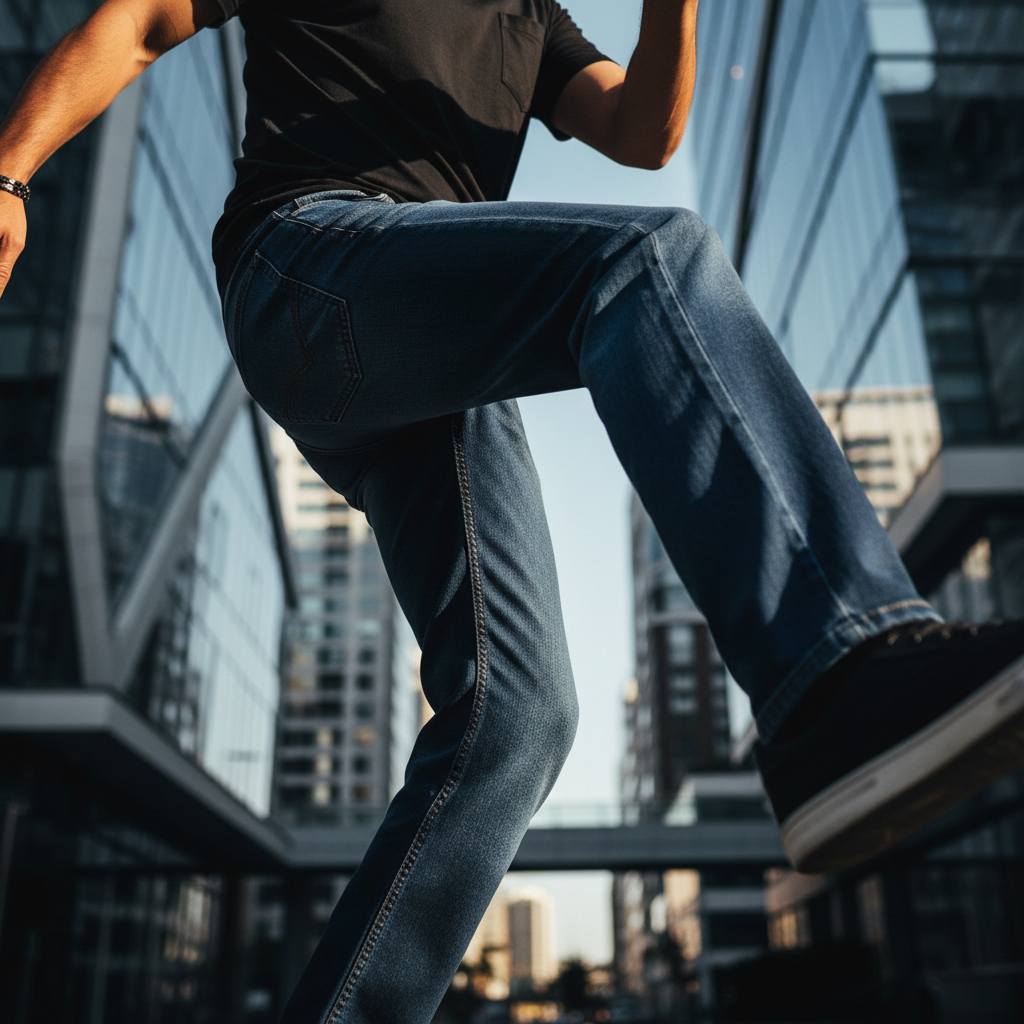 ACTIV JEANS REGULAR PANTS - STONE - Activ Abou Alaa