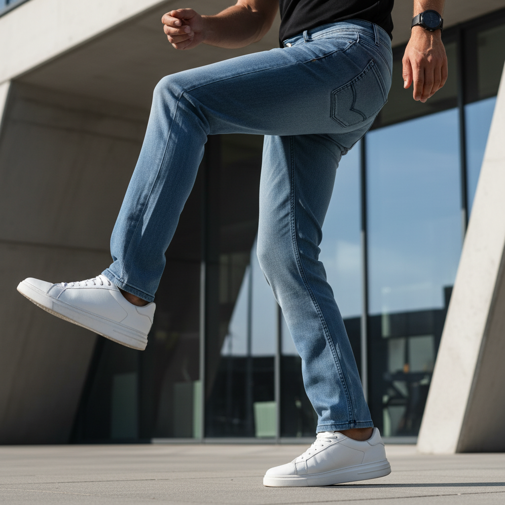 ACTIV JEANS REGULAR PANTS - L.ICE - Activ Abou Alaa