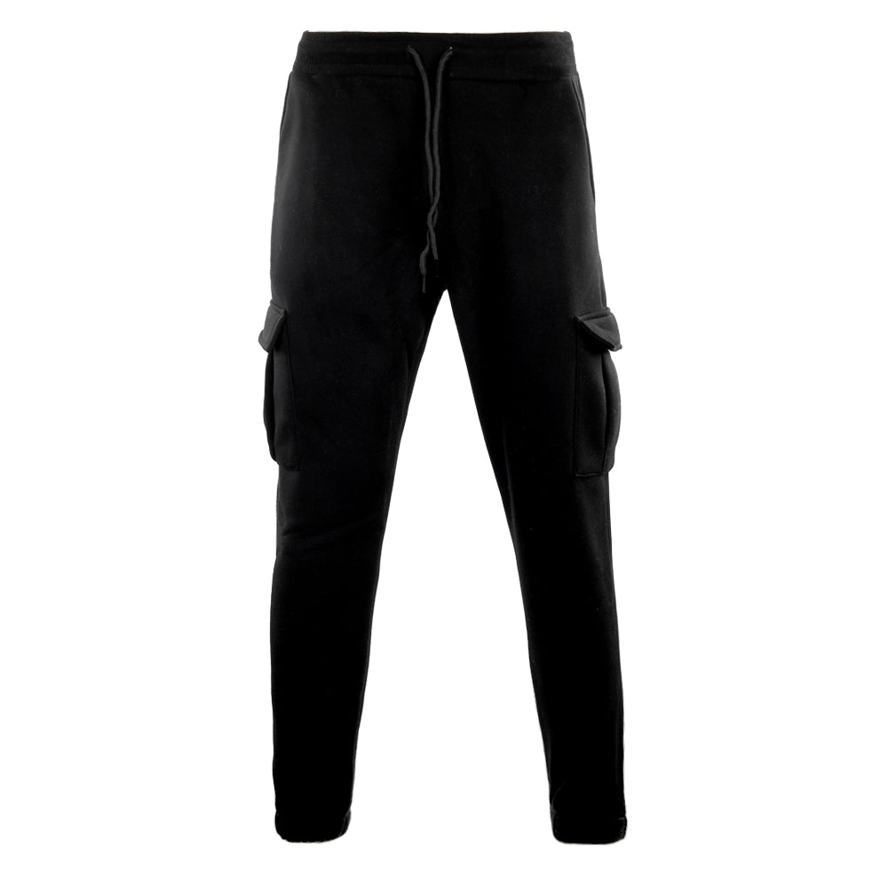 ACTIV BASIC BAGGY SWEATPANTS - BLACK