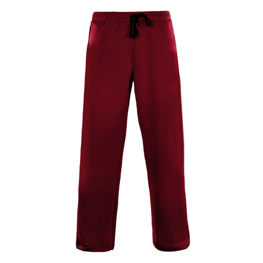 ACTIV BASIC CASUAL SWEATPANTS-BURGUNDY