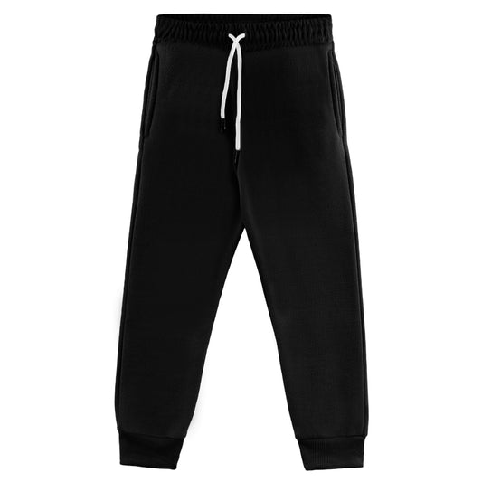 AIRLIFE PRINT CASUAL SWEATPANT - BLACK