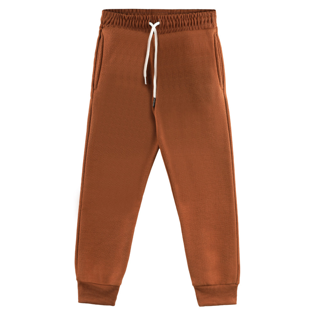 AIRLIFE PRINT CASUAL SWEATPANT - BROWN