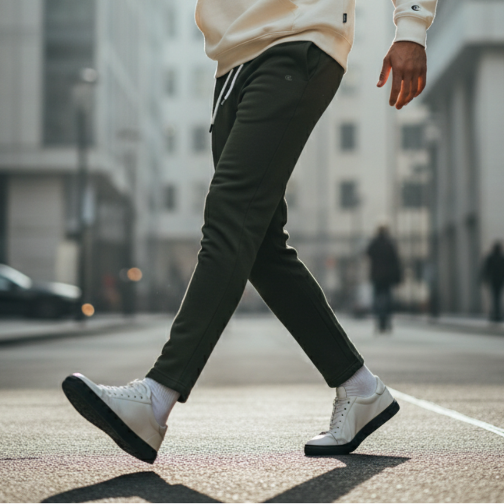 ACTIV EMB CASUAL SWEATPANTS - OLIVE