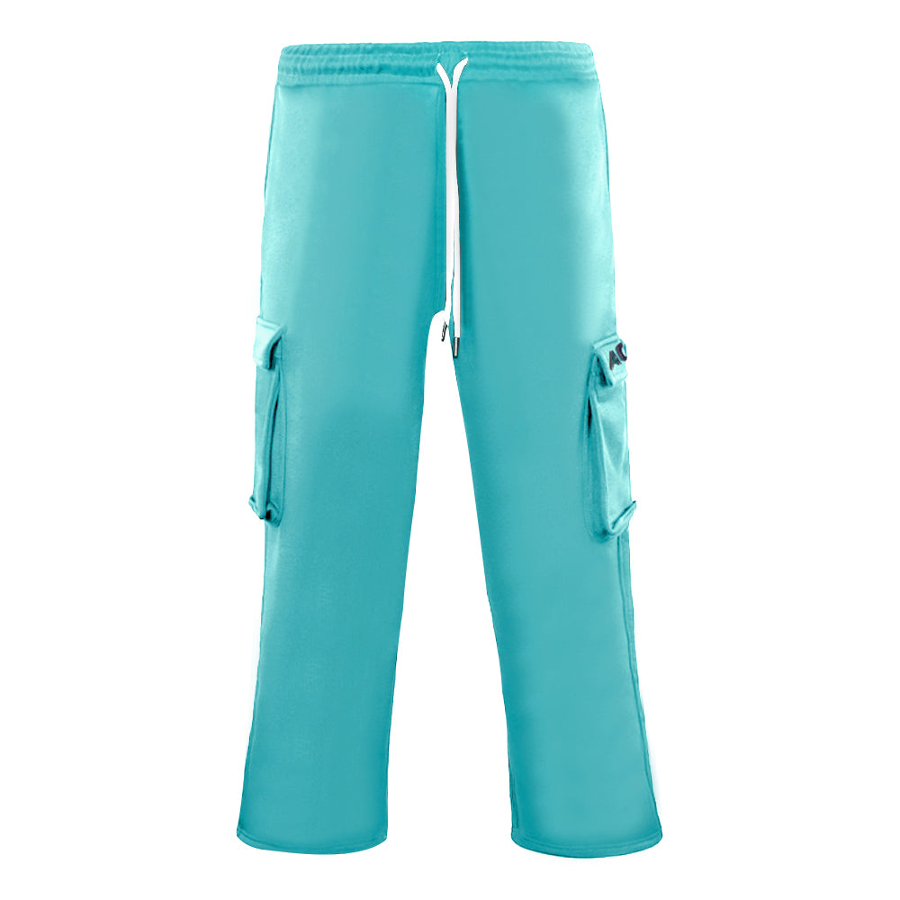 ACTIV BASIC BAGGY SWEATPANTS - SKYBLUE