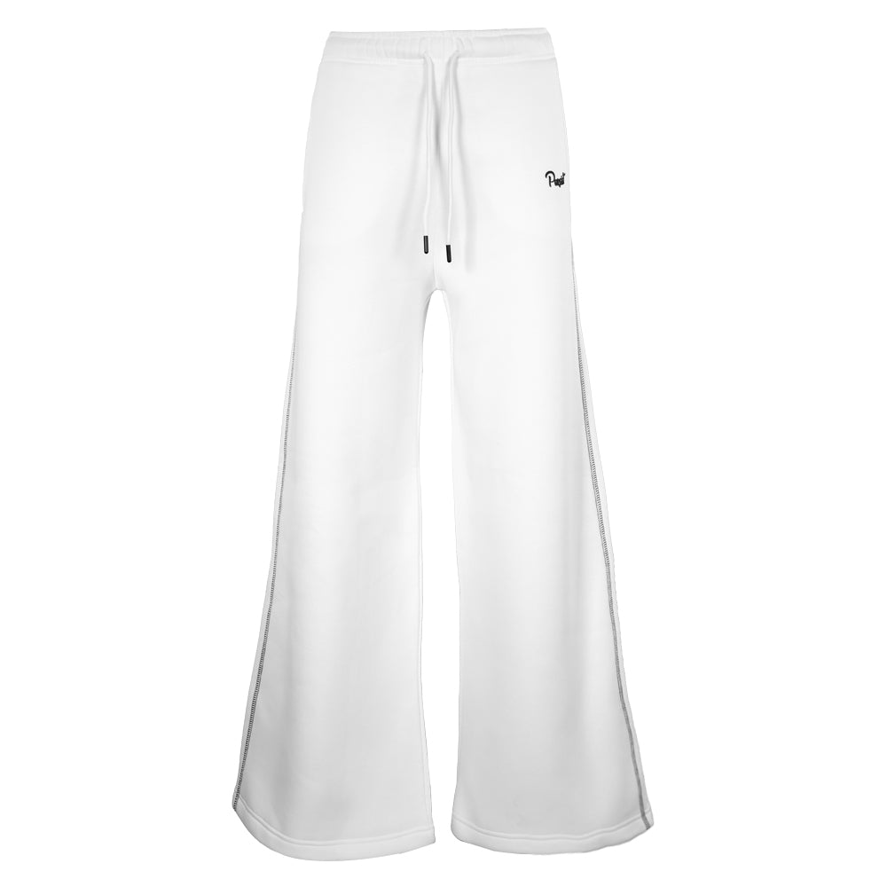 ACTIV BASIC R.NECK SWEATPANTS - WHITE