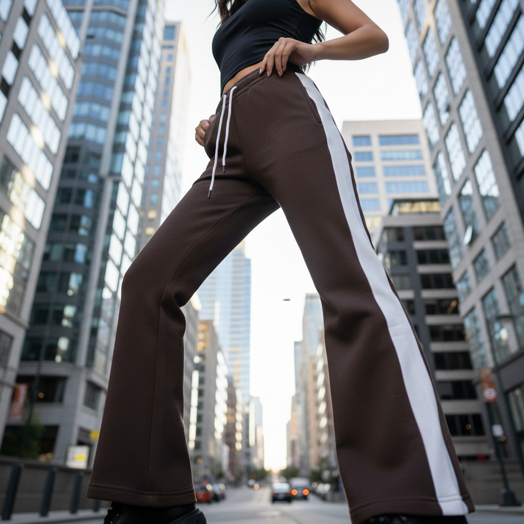 ACTIV CROW CASUAL SWEATPANTS - BROWN