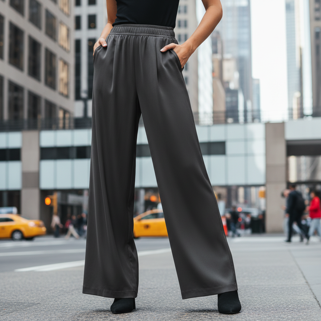 ACTIV BASIC CASUAL PANTS - BROWN - Activ Abou Alaa