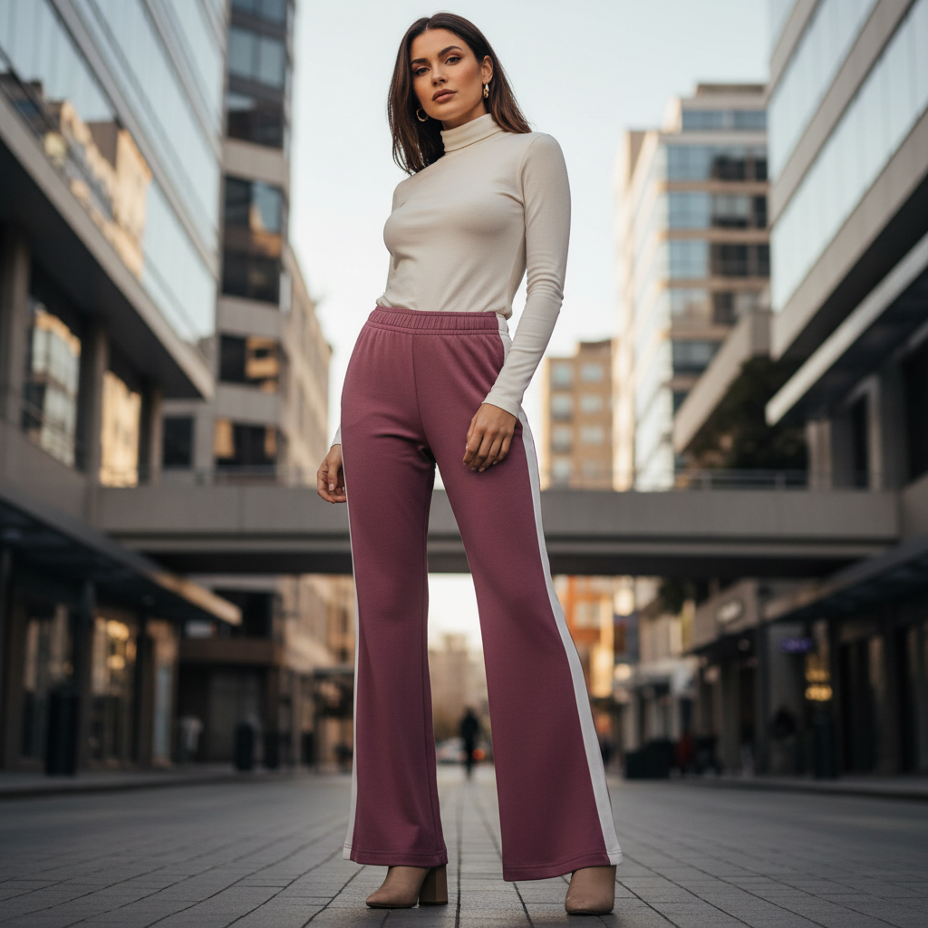 ACTIV CROW CASUAL PANTS - BORDEAUX - Activ Abou Alaa