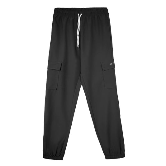 ACTIV POCKET ZIPPER SWEATPANTS - GREY