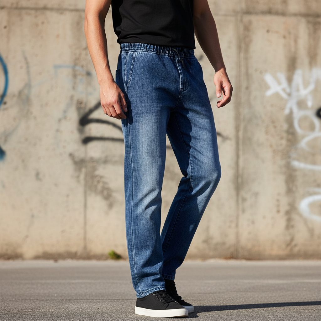 ACTIV JEANS . PANTS - L.BLUE