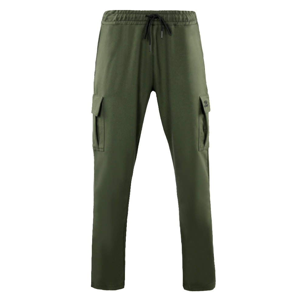 ACTIV BASIC BAGGY SWEATPANTS - OLIVE