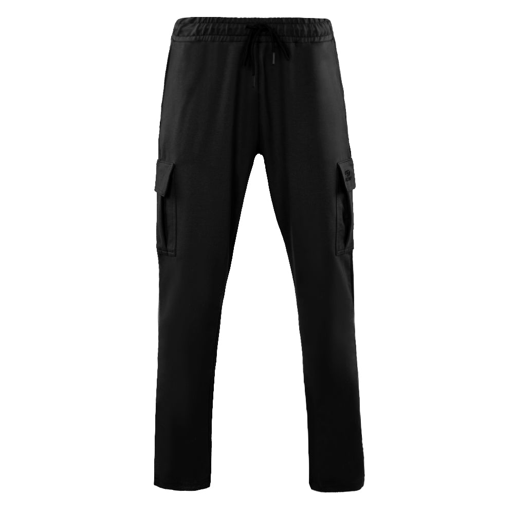 ACTIV BASIC BAGGY SWEATPANTS - BLACK