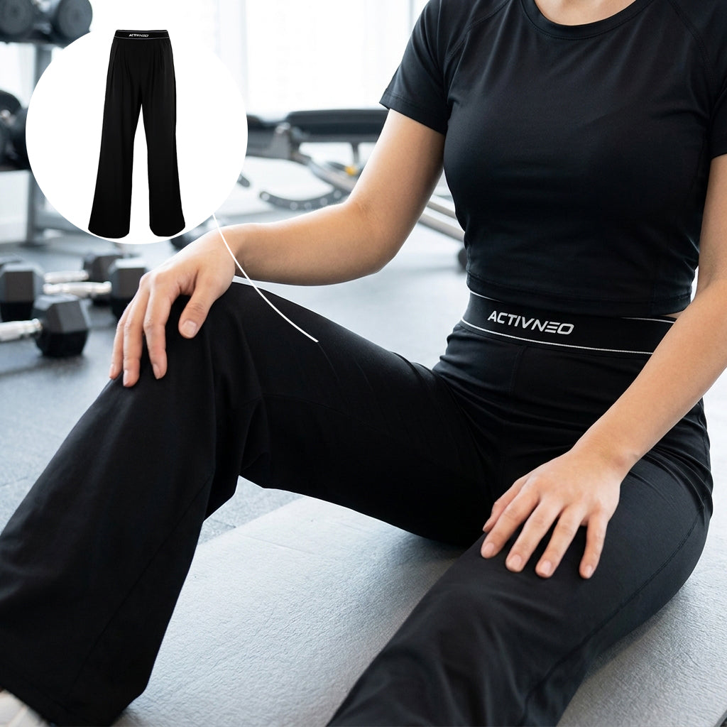 ACTIV BASIC SPORTS PANTS - BLACK