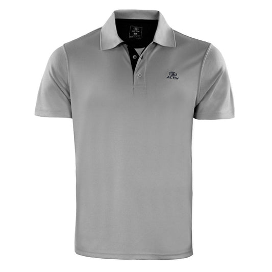 ACTIV EMP CASUAL POLO - GREY