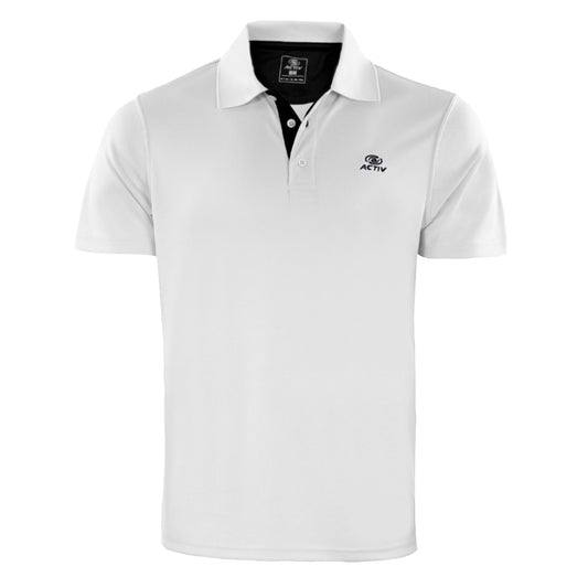 ACTIV EMP CASUAL POLO - WHITE