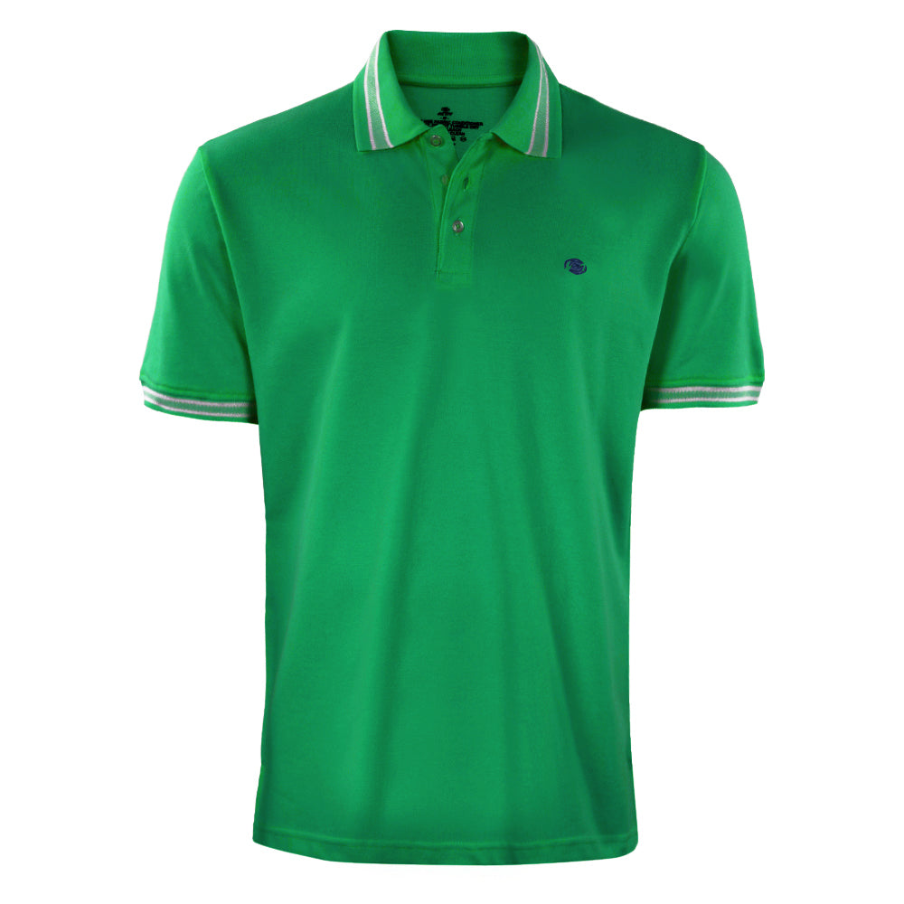 ACTIV EMB CASUAL POLO - BABYBLUE