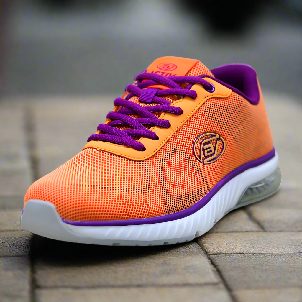 ACTIV RUNNING SHOES - ORANGE