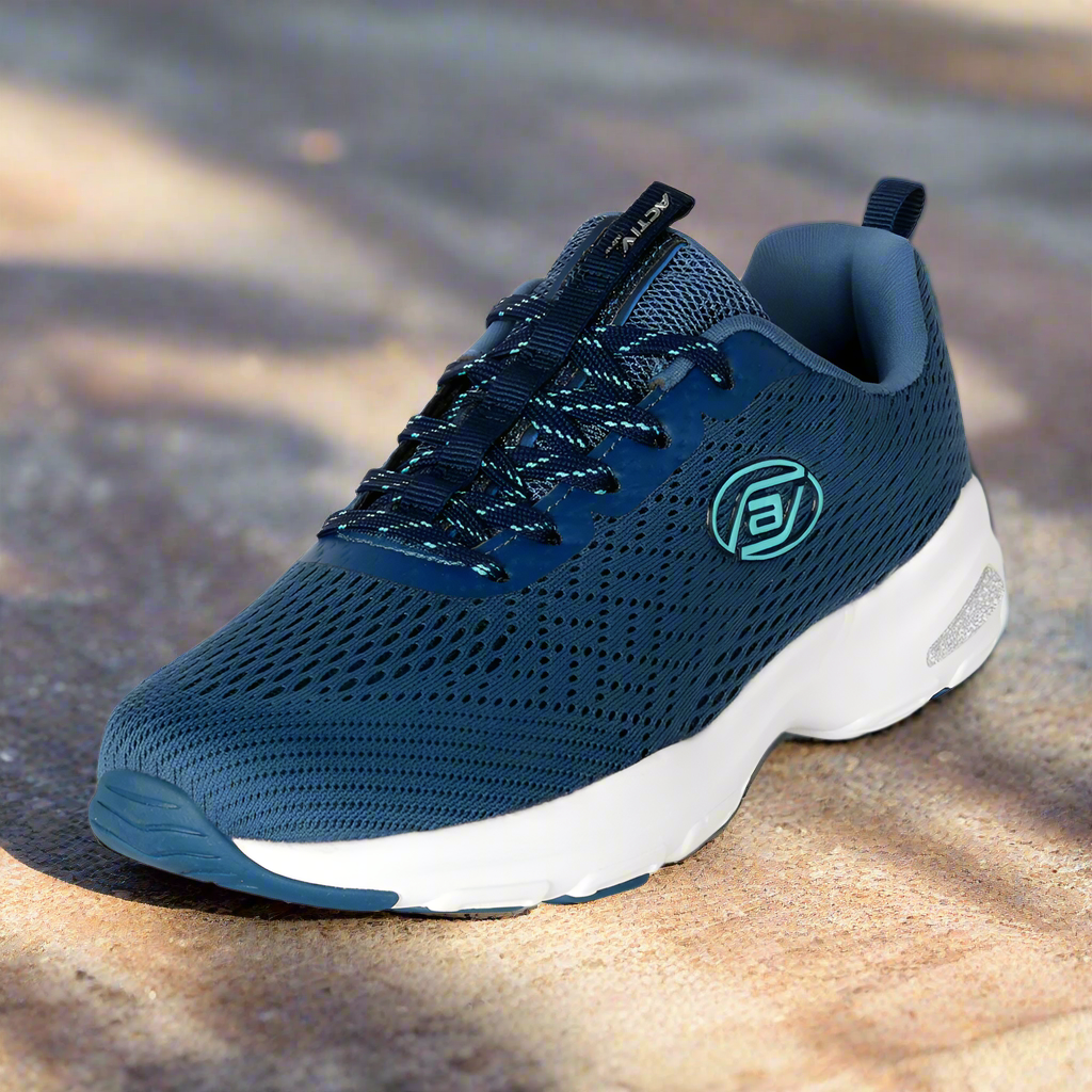 ACTIV RUNNING SHOES - NAVY