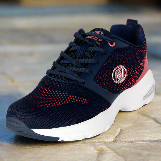 ACTIV RUNNING SHOES - NAVY