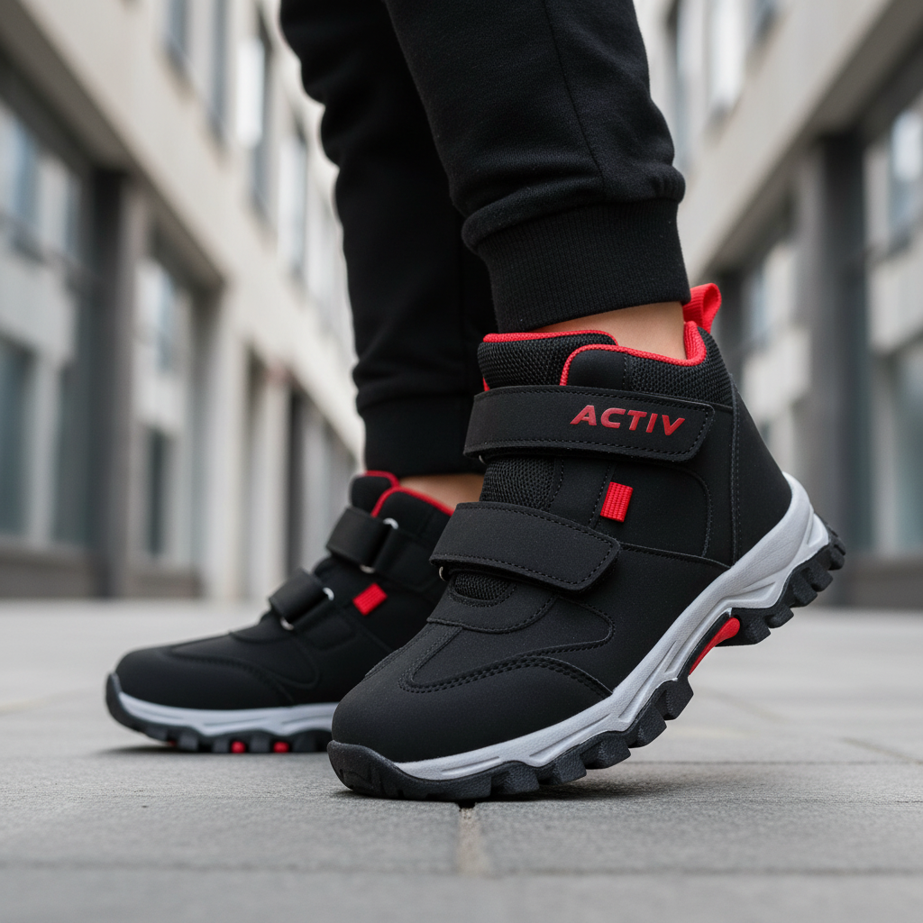 ACTIV ADVENTURE SHOES - BLACK