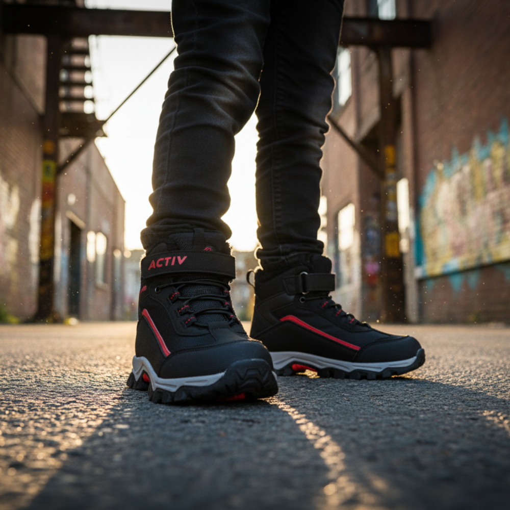 ACTIV ADVENTURE SHOES - BLACK